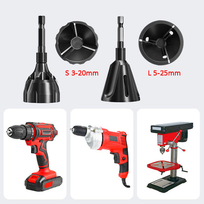 Tungsten Steel Drill Chamfer Tool 🔩 – Deburr, Smooth & Repair Metal Edges, 2 Sizes