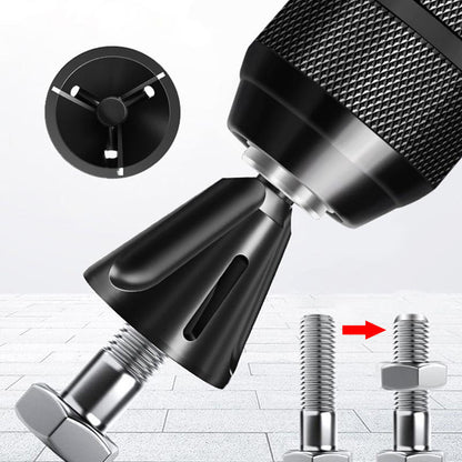 Tungsten Steel Drill Chamfer Tool 🔩 – Deburr, Smooth & Repair Metal Edges, 2 Sizes