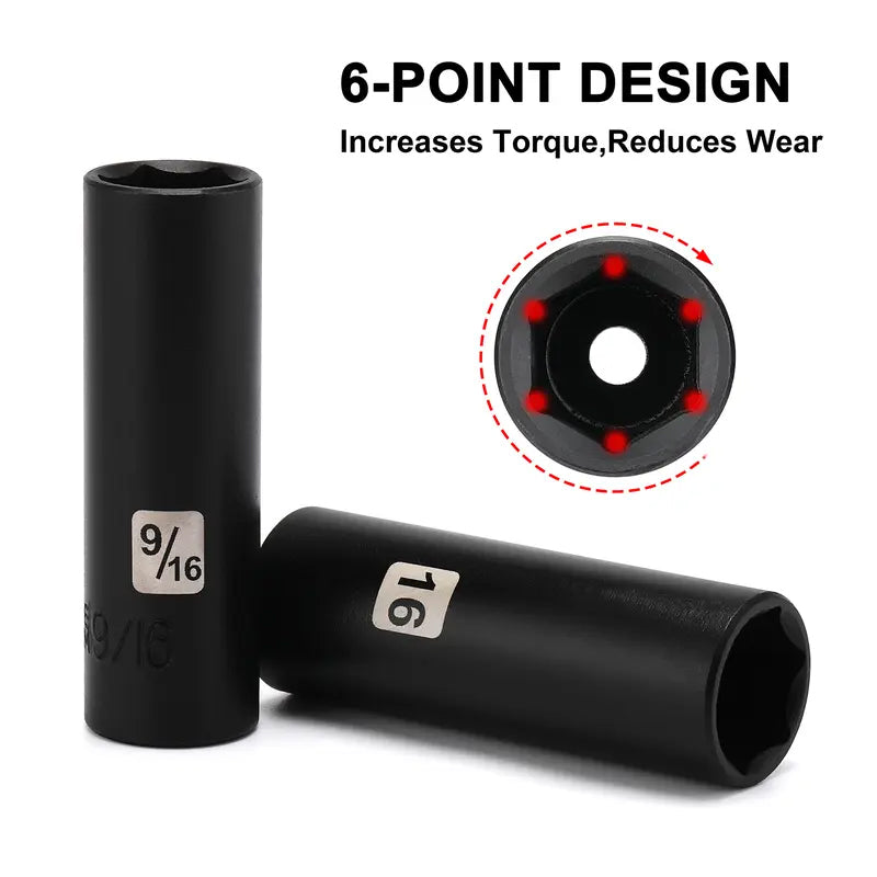 📢📢49% OFF⏰8-Piece Drive Impact Socket Set