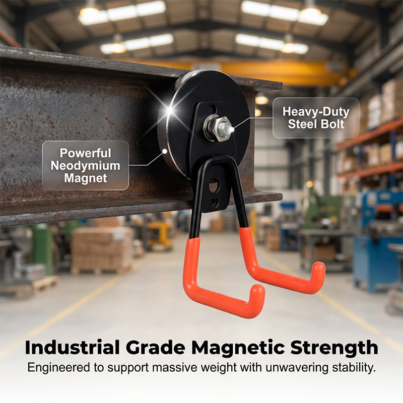 🔥HOT SALE 49% OFF🔧Heavy-Duty Magnetic Double-Claw Hook