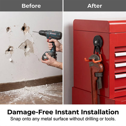 🔥HOT SALE 49% OFF🔧Heavy-Duty Magnetic Double-Claw Hook