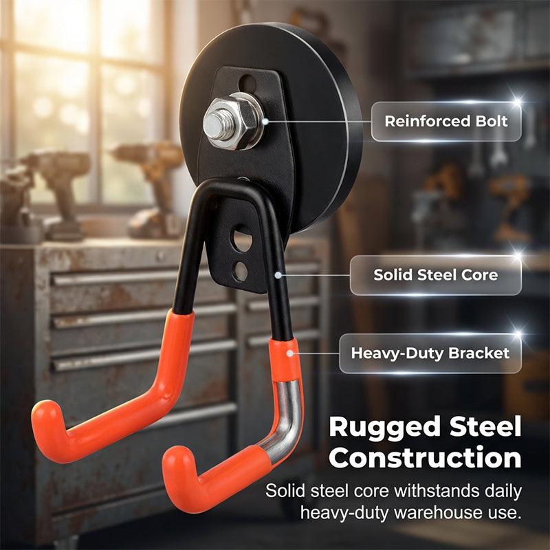 🔥HOT SALE 49% OFF🔧Heavy-Duty Magnetic Double-Claw Hook