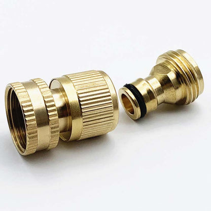 📢📢49% OFF !! ⏰3/4" Brass Quick Connect Fittings for Water Hose