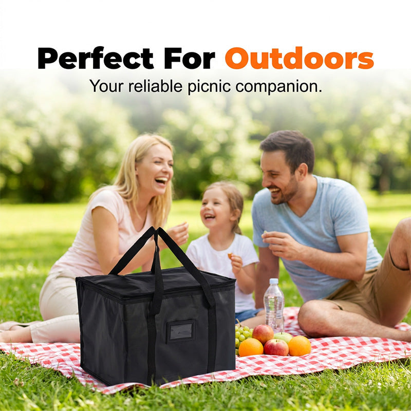 📢📢49% OFF !!⏰Large Capacity Handheld Zipper Aluminum Foil Insulated Bag