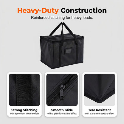 📢📢49% OFF !!⏰Large Capacity Handheld Zipper Aluminum Foil Insulated Bag