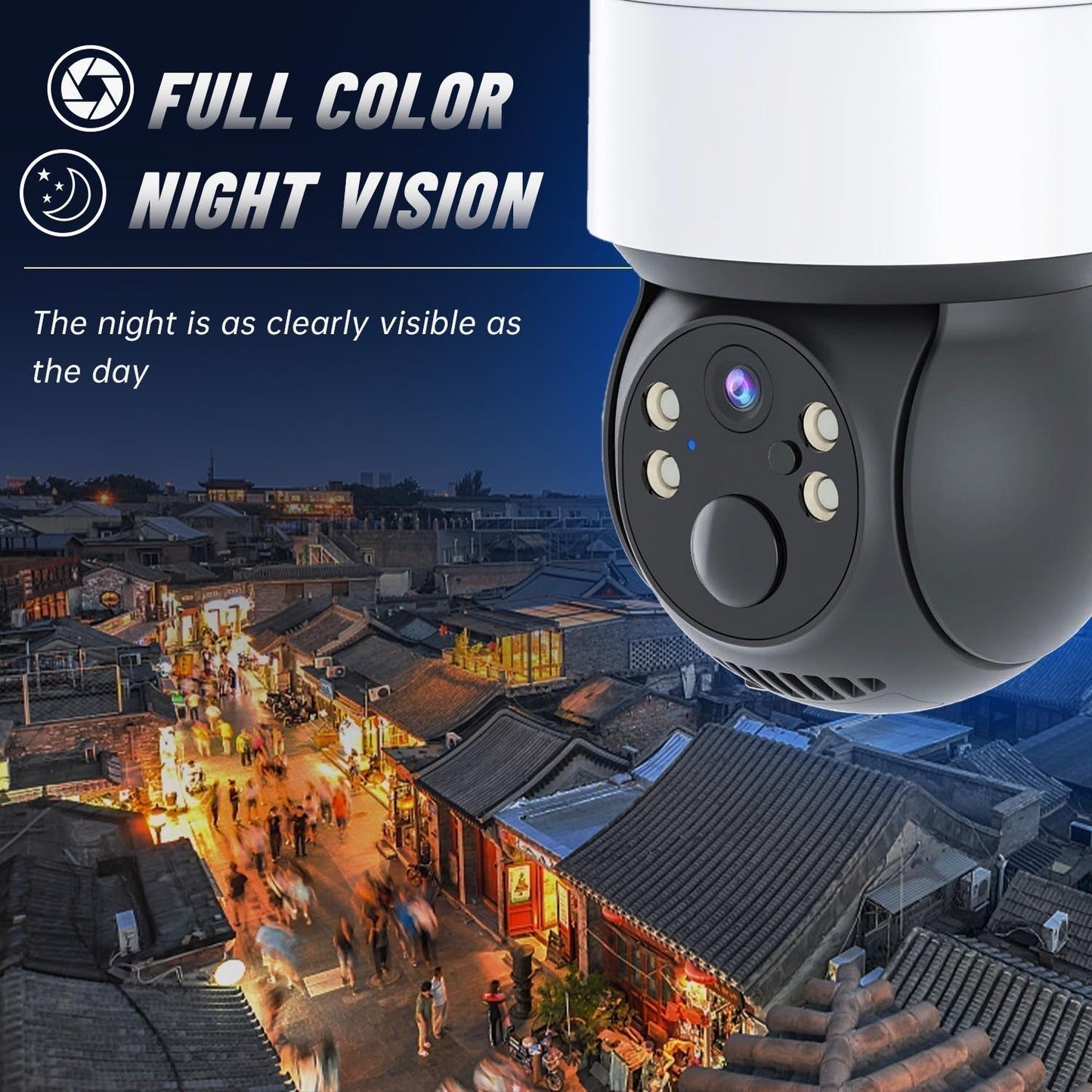📢📢49% OFF !! ⏰ Solar Surveillance Camera – 1080P HD, motion detection & night vision – wireless, weatherproof & works off-grid – perfect for driveways, gardens or remote areas ☀️