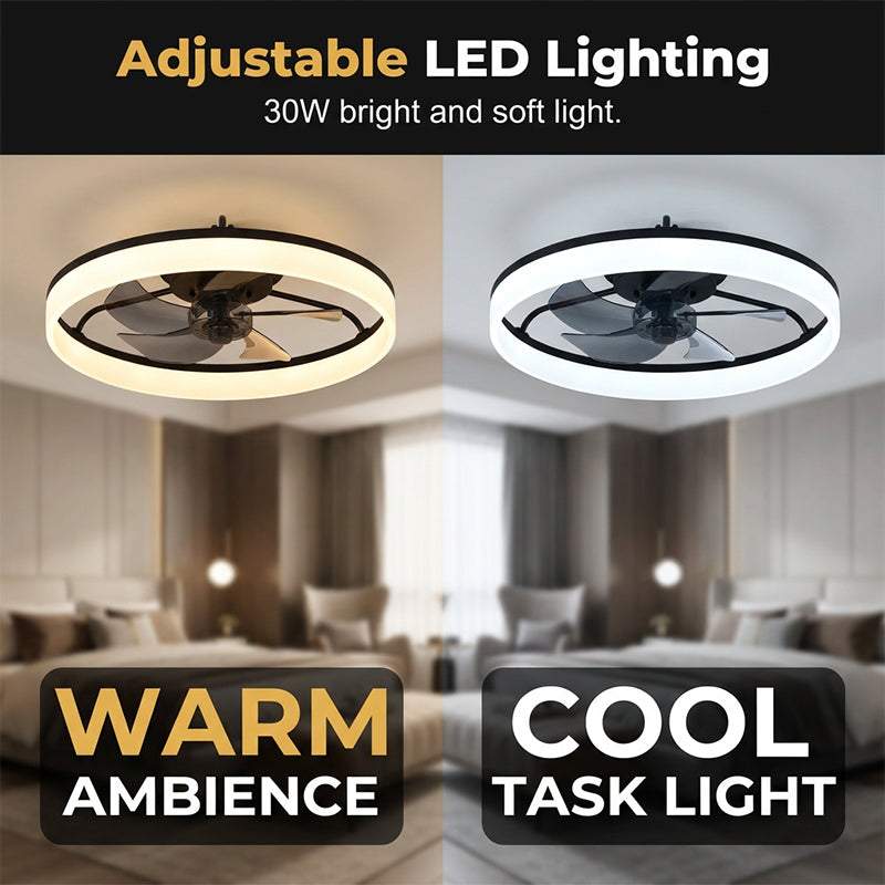 🌀🔇💡 LIMITED-TIME 49% OFF! Modern Quiet Ceiling Fan with LED Light – Ultra-Low Noise, Dimmable Brightness, Sleek Design – Perfect for Bedrooms, Living Rooms & Home Offices 🛏️✨