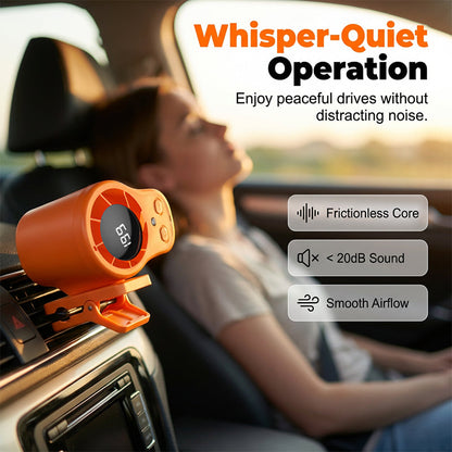 🔥49% OFF ✨Hands-Free Personal Cooling Fan with LED Display