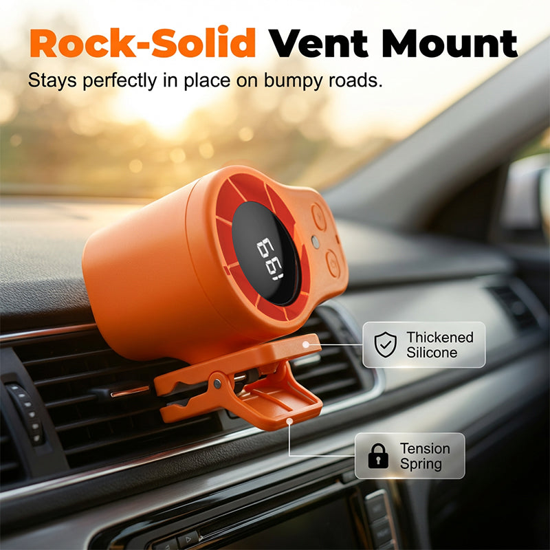 🔥49% OFF ✨Hands-Free Personal Cooling Fan with LED Display