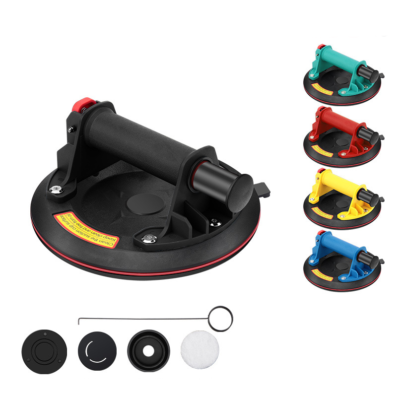 🔥49% OFF🔗8-Inch Glass Vacuum Suction Cup with Pressure Gauge