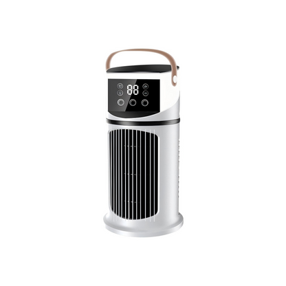 🏆LAST DAY SALE 49% OFF🔥Mist Humidifier Cold Fan, Air Cooler, 9 Speed Settings + Three-Hole Spray, 8-Hour Timer