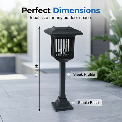 💥49% OFF NOW! ☀️ Solar-Powered Bug Zapper – Keep Mosquitoes Away Day & Night 🌿🦟