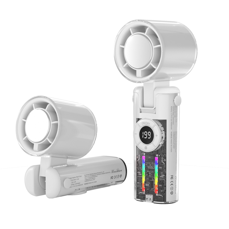 🥳SUMMER HOT SALE🥳💞50K+ SOLD!💥50% OFF! 🔥Foldable Portable Fan with Digital Display