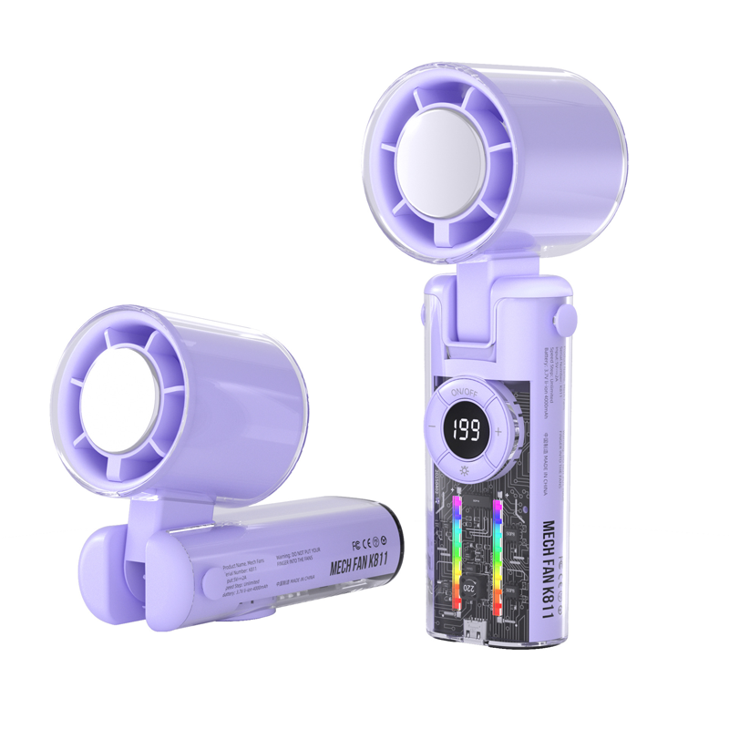 🥳SUMMER HOT SALE🥳💞50K+ SOLD!💥50% OFF! 🔥Foldable Portable Fan with Digital Display