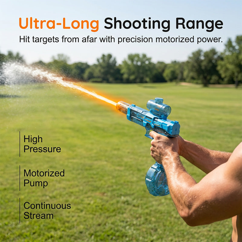 💐 49% OFF FLASH SALE! High-Capacity Electric Water Blaster – Rapid-Fire, Long-Range & Perfect for Garden Fun, Beach Days & Pool Parties 🔫💦 【Limited Time】✨