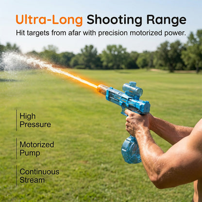 💐 49% OFF FLASH SALE! High-Capacity Electric Water Blaster – Rapid-Fire, Long-Range & Perfect for Garden Fun, Beach Days & Pool Parties 🔫💦 【Limited Time】✨