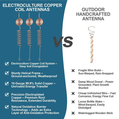 🔥While Supplies Last 49% OFF!🎉 Electroculture Copper Gardening Antenna