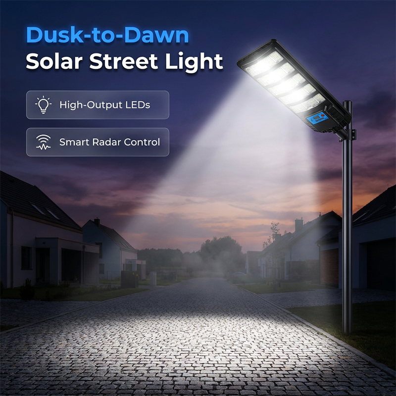 🏆LAST DAY SALE 49% OFF🔥Solar Powered Street Light with Motion Sensor – Bright LED, Auto On/Off & Weatherproof ☀️