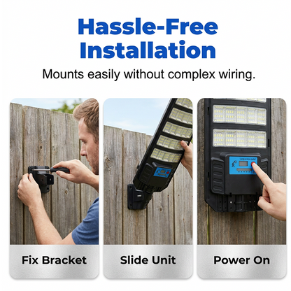 🏆LAST DAY SALE 49% OFF🔥Solar Powered Street Light with Motion Sensor – Bright LED, Auto On/Off & Weatherproof ☀️