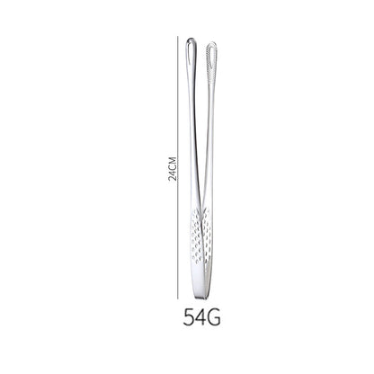 🏆 Last Day Special Price £9.99 ! 🔥Buy 1 Get 1 Free🎁28cm Super Long Stainless Steel Grill Tongs
