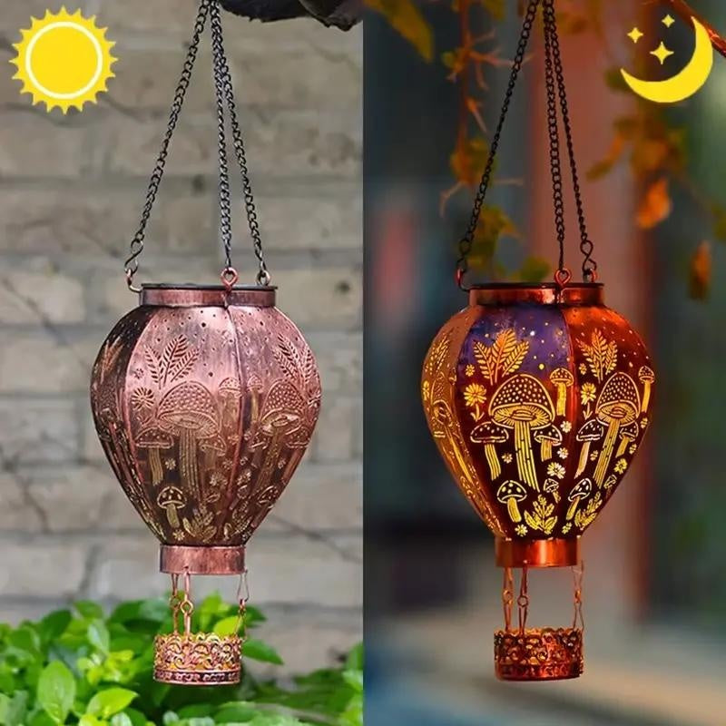 🥳2026 HOT SALE🥳 Solar-Powered Hot Air Balloon Lantern