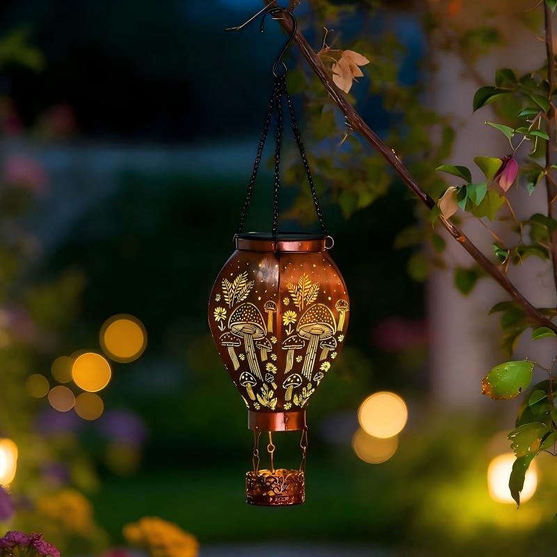 🥳2026 HOT SALE🥳 Solar-Powered Hot Air Balloon Lantern
