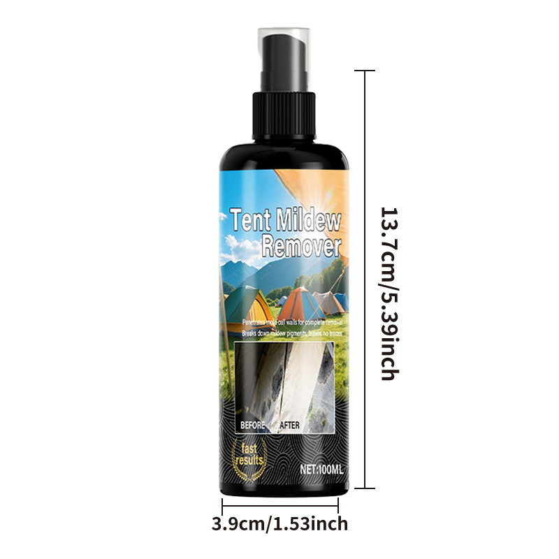 🥳2026 HOT SALE🥳💞50K+ SOLD!🧴✨ 49% OFF! Outdoor Mildew Stain Cleaner – Spray on, wipes off mold instantly. Eco‑friendly, won‘t ruin waterproofing. Tent, awning, shower curtain – all like new! 🏕️💪