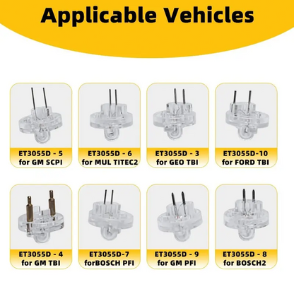 🔧 LIMITED-TIME 49% OFF! ✨ Car Circuit & Injector Test Light Set – 11-Piece, Noid Light, Universal 💡