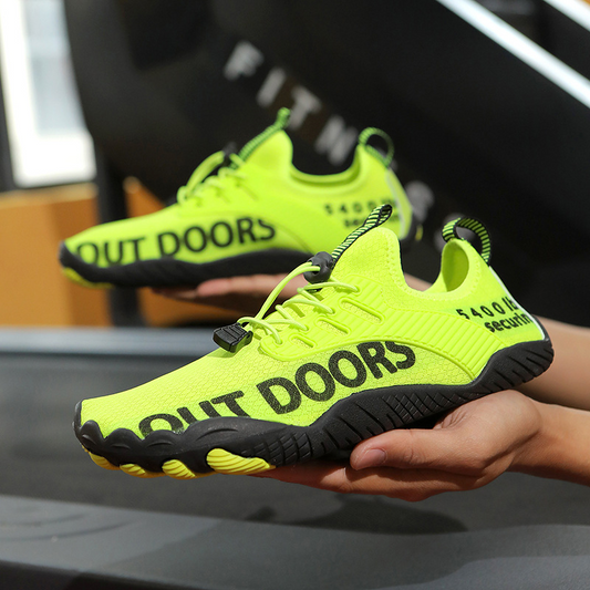 🏃‍♂️ 49% OFF!! 💧 Unisex Lightweight Quick-Drying Sports Shoes – Barefoot Feel, Slip-Resistant Sole & Drainage System 🌊