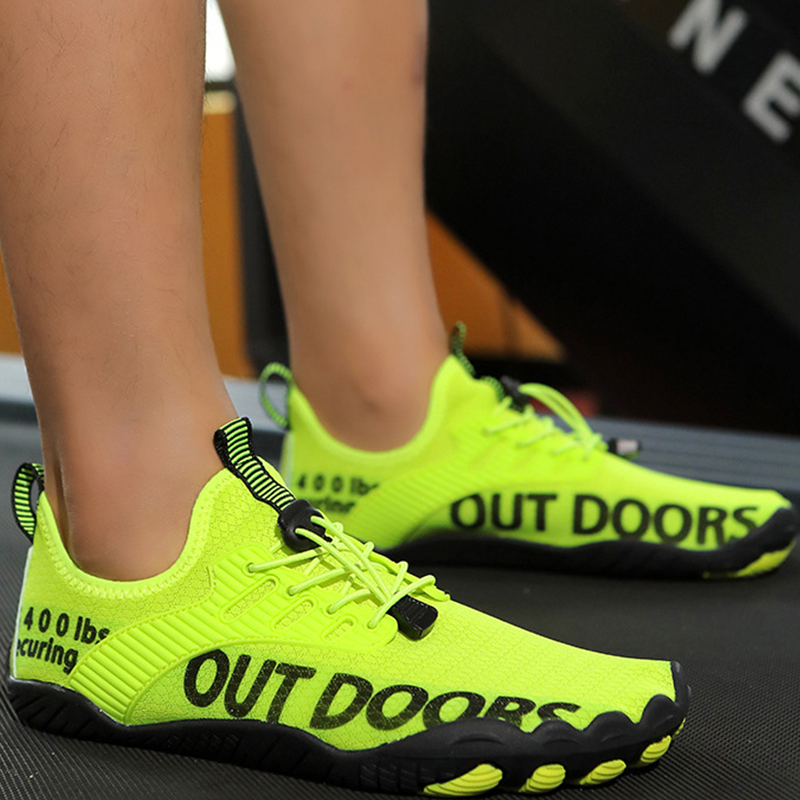 🏃‍♂️ 49% OFF!! 💧 Unisex Lightweight Quick-Drying Sports Shoes – Barefoot Feel, Slip-Resistant Sole & Drainage System 🌊