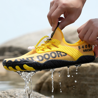 🏃‍♂️ 49% OFF!! 💧 Unisex Lightweight Quick-Drying Sports Shoes – Barefoot Feel, Slip-Resistant Sole & Drainage System 🌊