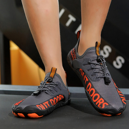 🏃‍♂️ 49% OFF!! 💧 Unisex Lightweight Quick-Drying Sports Shoes – Barefoot Feel, Slip-Resistant Sole & Drainage System 🌊