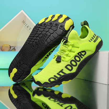 🏃‍♂️ 49% OFF!! 💧 Unisex Lightweight Quick-Drying Sports Shoes – Barefoot Feel, Slip-Resistant Sole & Drainage System 🌊