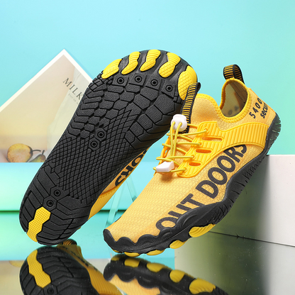 🏃‍♂️ 49% OFF!! 💧 Unisex Lightweight Quick-Drying Sports Shoes – Barefoot Feel, Slip-Resistant Sole & Drainage System 🌊