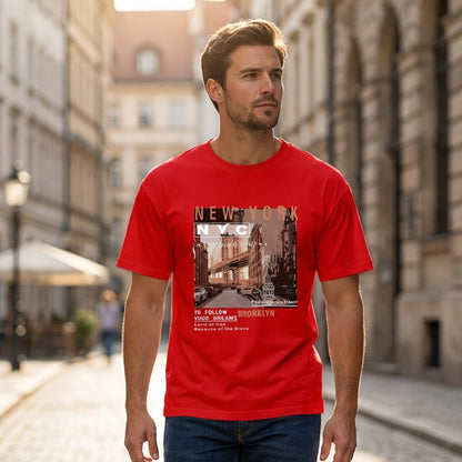 👕 49% OFF NOW! ⏰ Urban Style New York City Short Sleeve Top – Soft cotton, iconic NYC print & breathable – perfect for casual days, travel or city-inspired looks 🗽