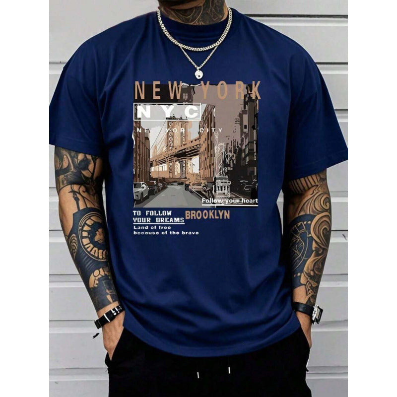 👕 49% OFF NOW! ⏰ Urban Style New York City Short Sleeve Top – Soft cotton, iconic NYC print & breathable – perfect for casual days, travel or city-inspired looks 🗽