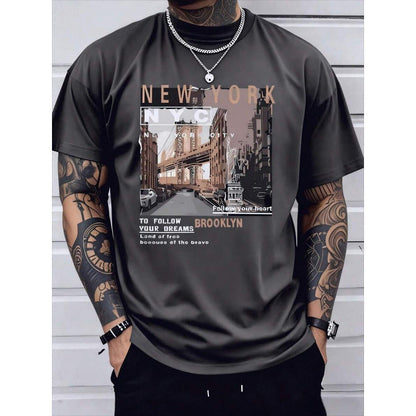 👕 49% OFF NOW! ⏰ Urban Style New York City Short Sleeve Top – Soft cotton, iconic NYC print & breathable – perfect for casual days, travel or city-inspired looks 🗽