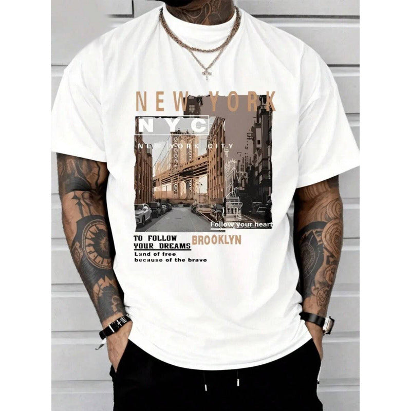 👕 49% OFF NOW! ⏰ Urban Style New York City Short Sleeve Top – Soft cotton, iconic NYC print & breathable – perfect for casual days, travel or city-inspired looks 🗽