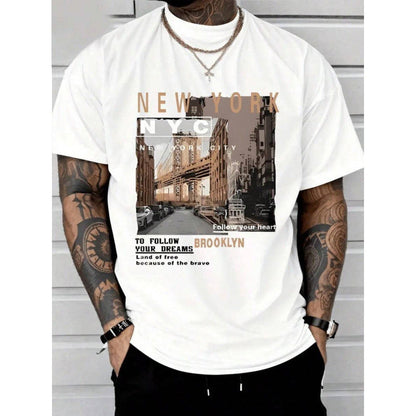 👕 49% OFF NOW! ⏰ Urban Style New York City Short Sleeve Top – Soft cotton, iconic NYC print & breathable – perfect for casual days, travel or city-inspired looks 🗽