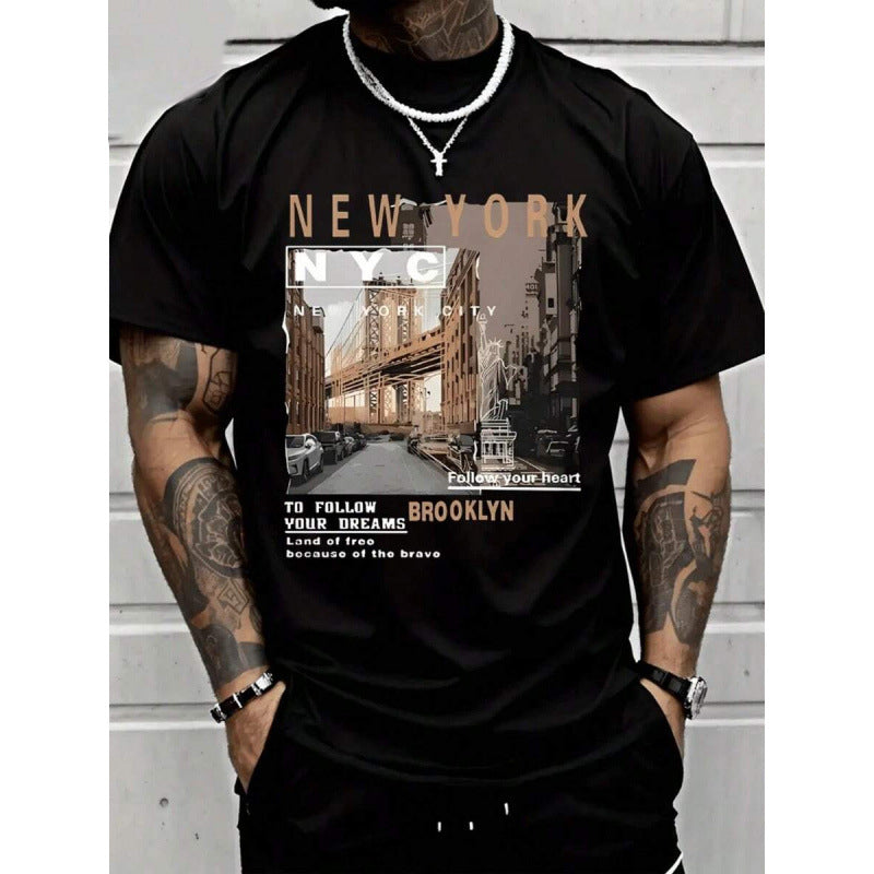 👕 49% OFF NOW! ⏰ Urban Style New York City Short Sleeve Top – Soft cotton, iconic NYC print & breathable – perfect for casual days, travel or city-inspired looks 🗽