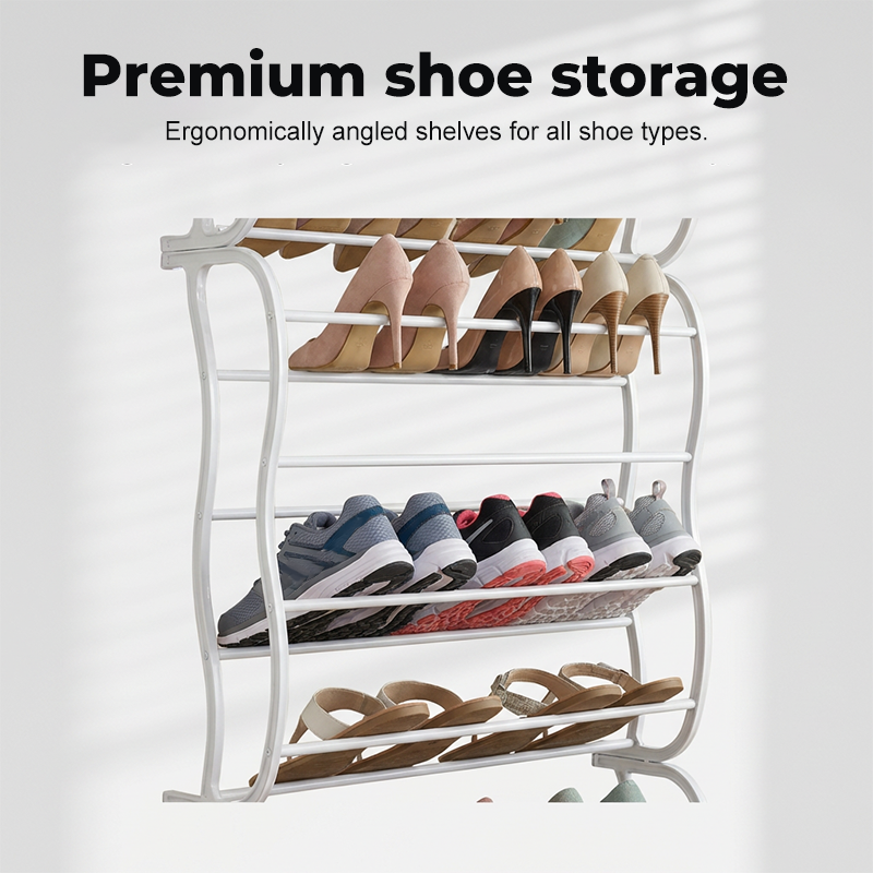 👟 49% OFF NOW! 🏆 Over-the-Door Shoe Rack Organizer – 24 pockets & tool-free install – Fits standard doors, holds up to 24 pairs – perfect for entryway or closet 🚪✨