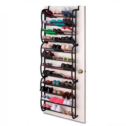 👟 49% OFF NOW! 🏆 Over-the-Door Shoe Rack Organizer – 24 pockets & tool-free install – Fits standard doors, holds up to 24 pairs – perfect for entryway or closet 🚪✨