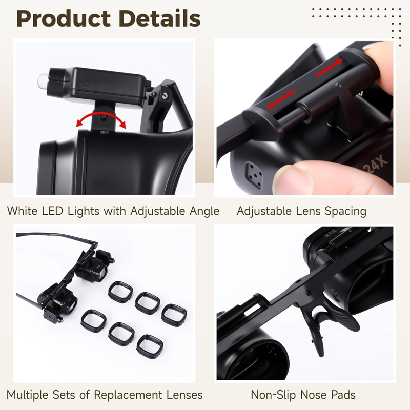 📢📢49% OFF !! ⏰Precision LED Magnifier for Electronics & Crafts
