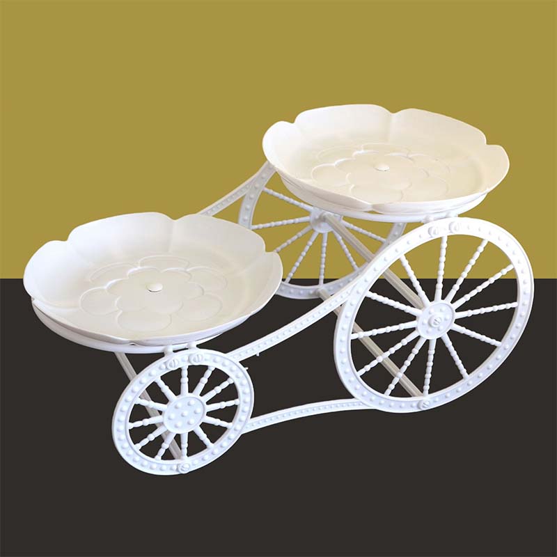🍰 LIMITED-TIME 49% OFF! ✨ Two-Tier Carriage Serving Stand – Elegant, Heart Details, Tool-Free Assembly 🍽️