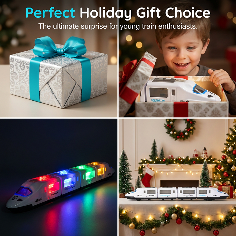 🚂 49% OFF NOW! ✨ Electric Bullet Train Toy – Light-Up, Bump & Go, with Music – Interactive design, perfect for toddlers – develops motor skills and imagination 🎶