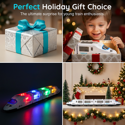 🚂 49% OFF NOW! ✨ Electric Bullet Train Toy – Light-Up, Bump & Go, with Music – Interactive design, perfect for toddlers – develops motor skills and imagination 🎶