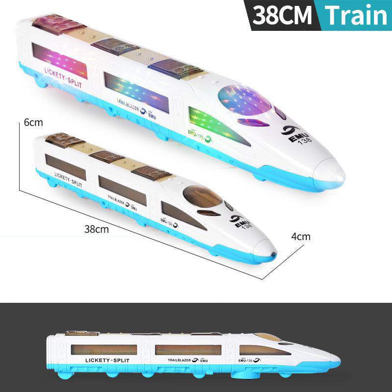 🚂 49% OFF NOW! ✨ Electric Bullet Train Toy – Light-Up, Bump & Go, with Music – Interactive design, perfect for toddlers – develops motor skills and imagination 🎶