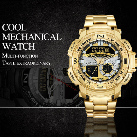 📢📢49% OFF !! ⏰Men's Dual-Display Sports Watch