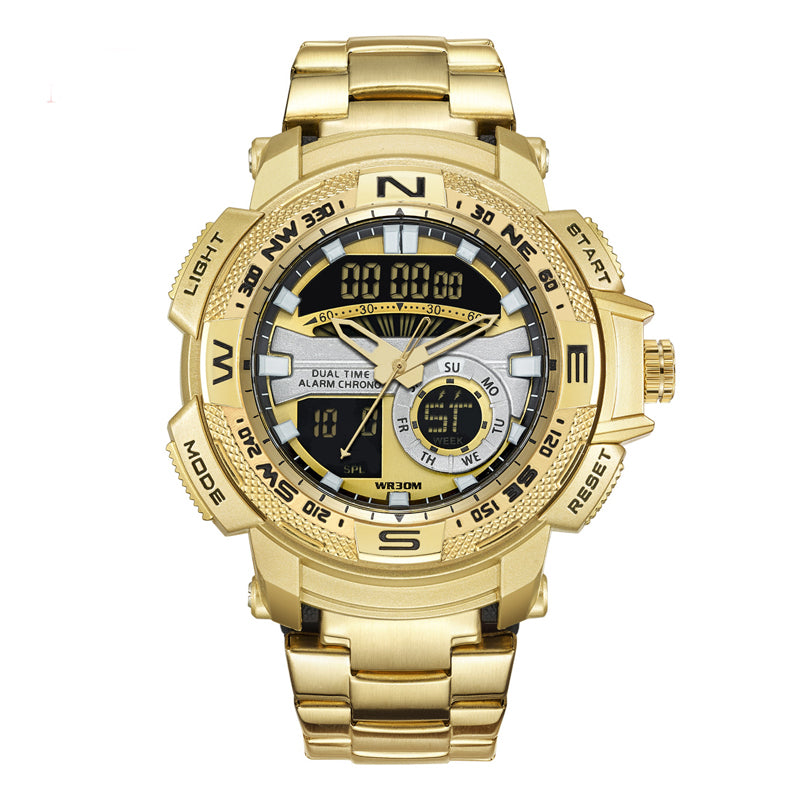 📢📢49% OFF !! ⏰Men's Dual-Display Sports Watch