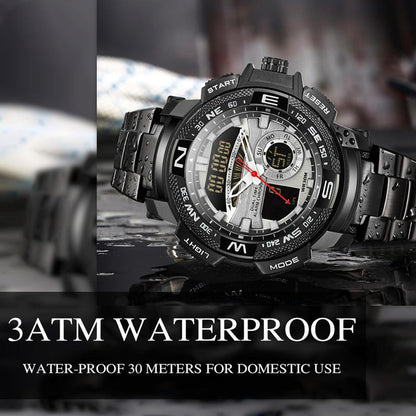 📢📢49% OFF !! ⏰Men's Dual-Display Sports Watch